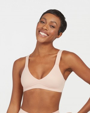 Spanx Bra-llelujah!® Unlined Bralette Kadın Pembe | HAGXTB871