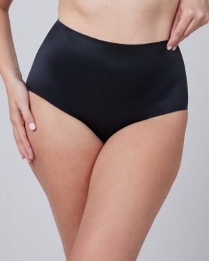 Spanx Shaping Satin Külot Kadın Siyah | AXZBGW503