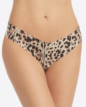 Spanx Under Statements® Tanga Kadın Leopar | HPOGBT860