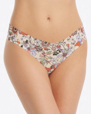 Spanx Under Statements® Tanga Kadın Çiçekli | NJGTQD193