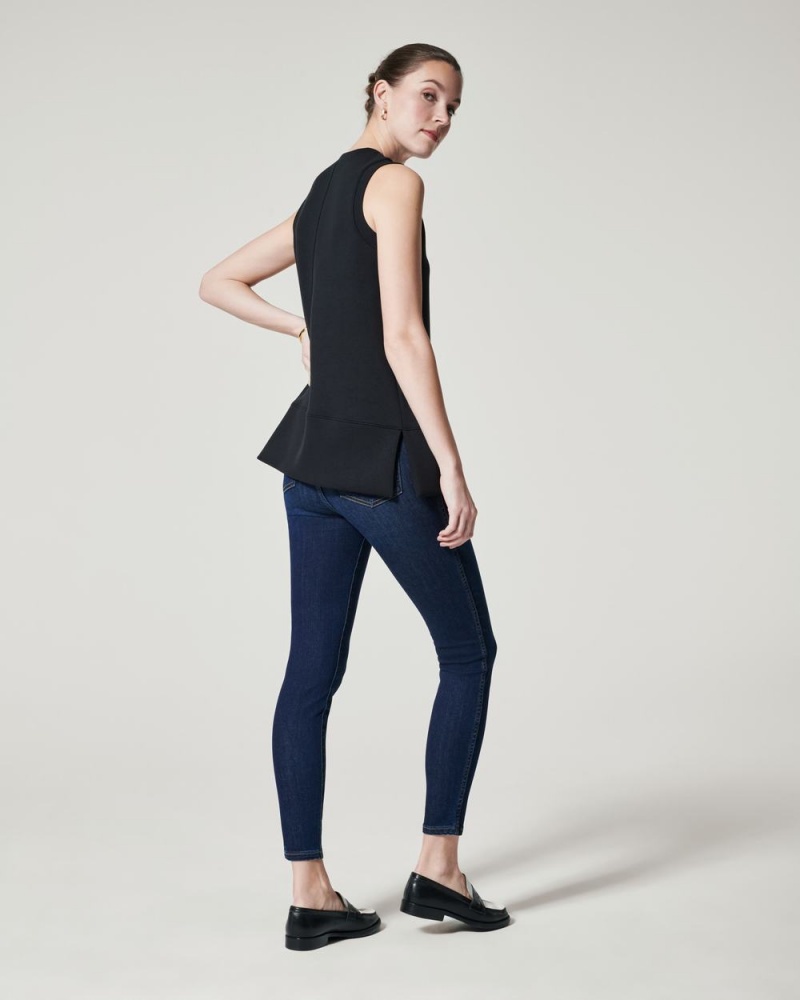 Spanx AirEssentials Tunic Atlet Kadın Siyah | PJOVXC234