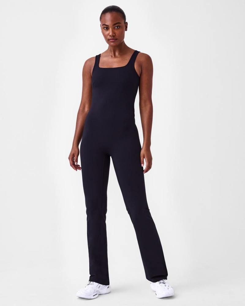 Spanx Booty Boost® Active Flare Tulum Kadın Siyah | QRXOHI269