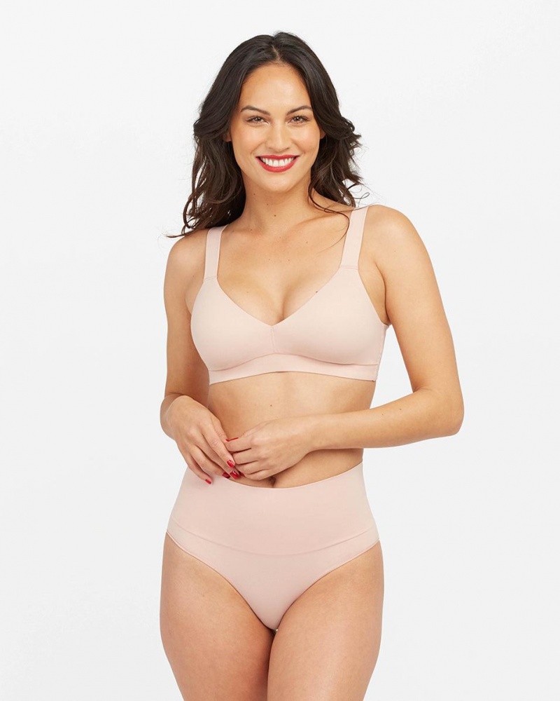 Spanx Bra-llelujah!® Lightly Astar Bralette Kadın Pembe | XUIPQL875