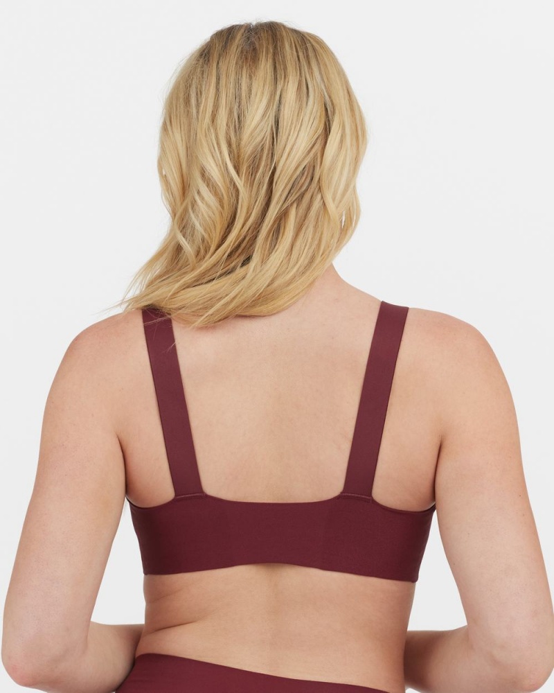 Spanx Bra-llelujah!® Lightly Astar Bralette Kadın Bordo | NJRUMQ067
