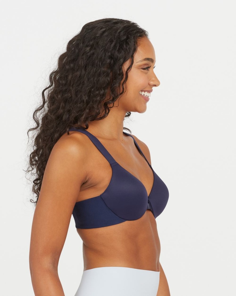 Spanx Bra-llelujah!® Lightly Astar Full Coverage Sütyen Kadın Lacivert | QCXOBA958