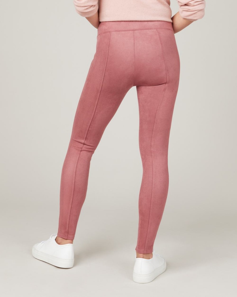 Spanx Faux Süet Tayt Kadın Pembe | PYOWIN129
