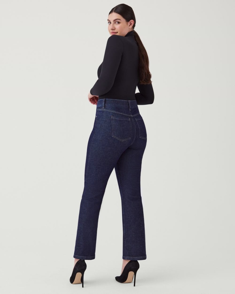 Spanx Kick Flare Kot Pantolon Kadın Indigo | YLTNFQ507