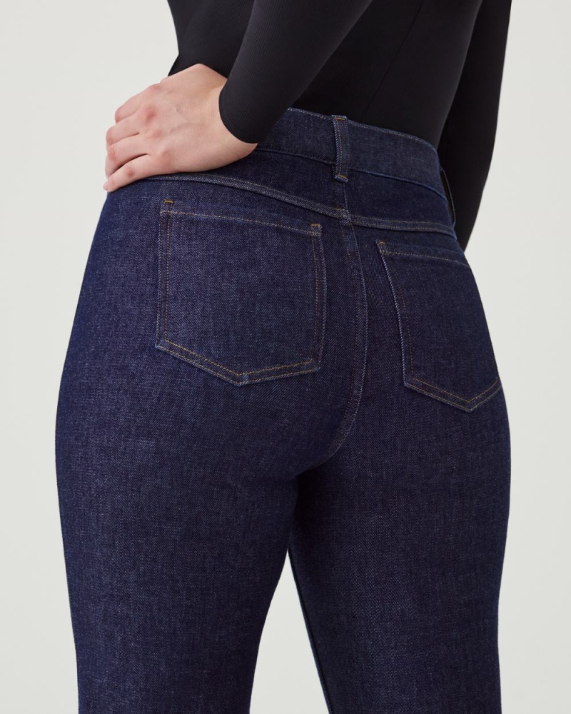 Spanx Kick Flare Kot Pantolon Kadın Indigo | YLTNFQ507
