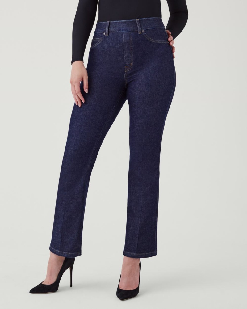 Spanx Kick Flare Kot Pantolon Kadın Indigo | YLTNFQ507