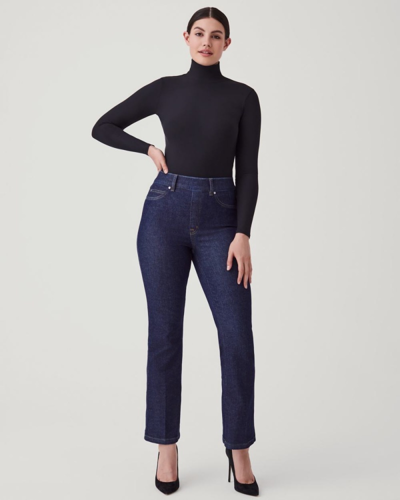 Spanx Kick Flare Kot Pantolon Kadın Indigo | YLTNFQ507