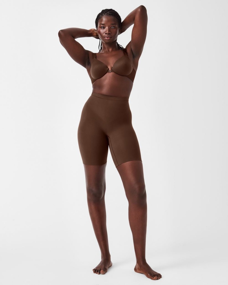 Spanx Power Şort Kadın Kahverengi | KDSPHI901