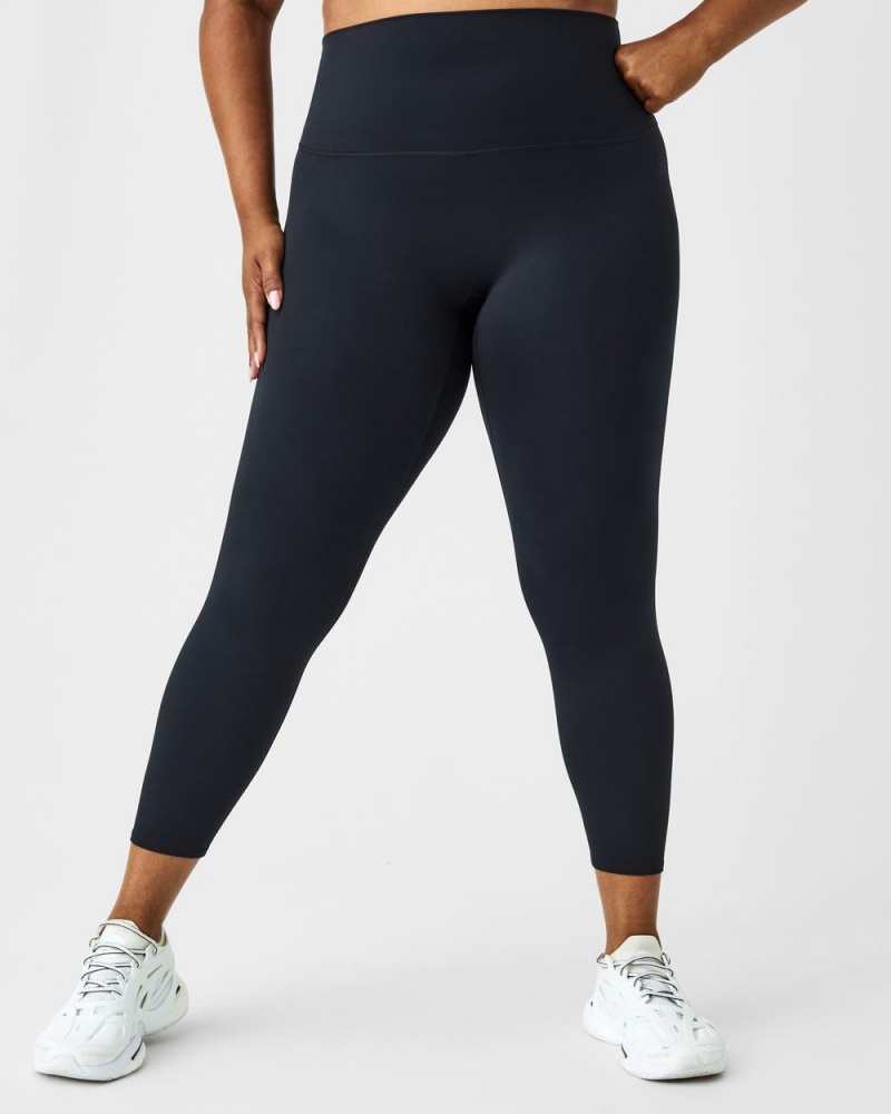 Spanx Soft & Smooth Active 7/8 Tayt Kadın Siyah | FIYWSV369