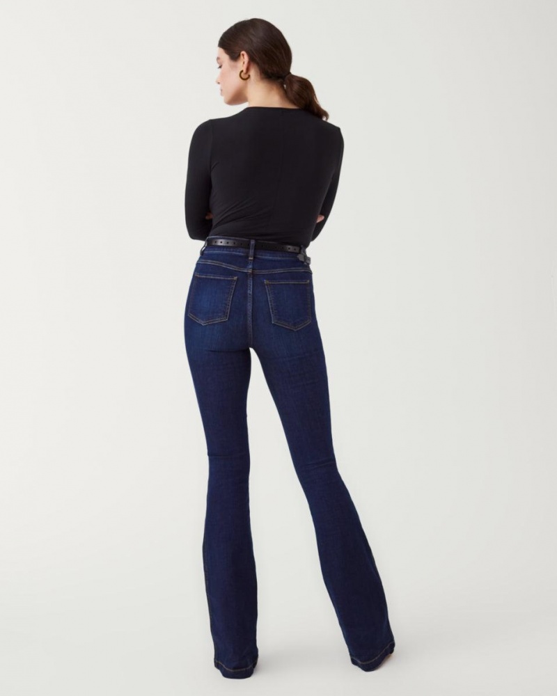 Spanx Suit Yourself Long Sleeve Tanga Bodysuit Kadın Siyah | TBGNYA084