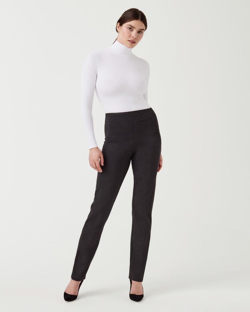 Spanx The Perfect Pant, Slim Düz Pantolon Kadın Gri | ARIKCV985