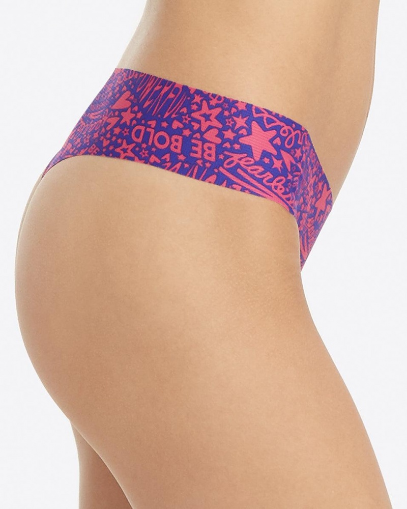 Spanx Under Statements® Tanga Kadın Blue/Rose | GVITLR652