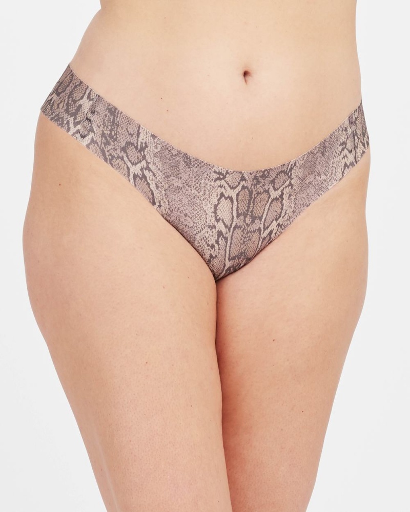 Spanx Under Statements® Tanga Kadın Yılan | WTRMGK031