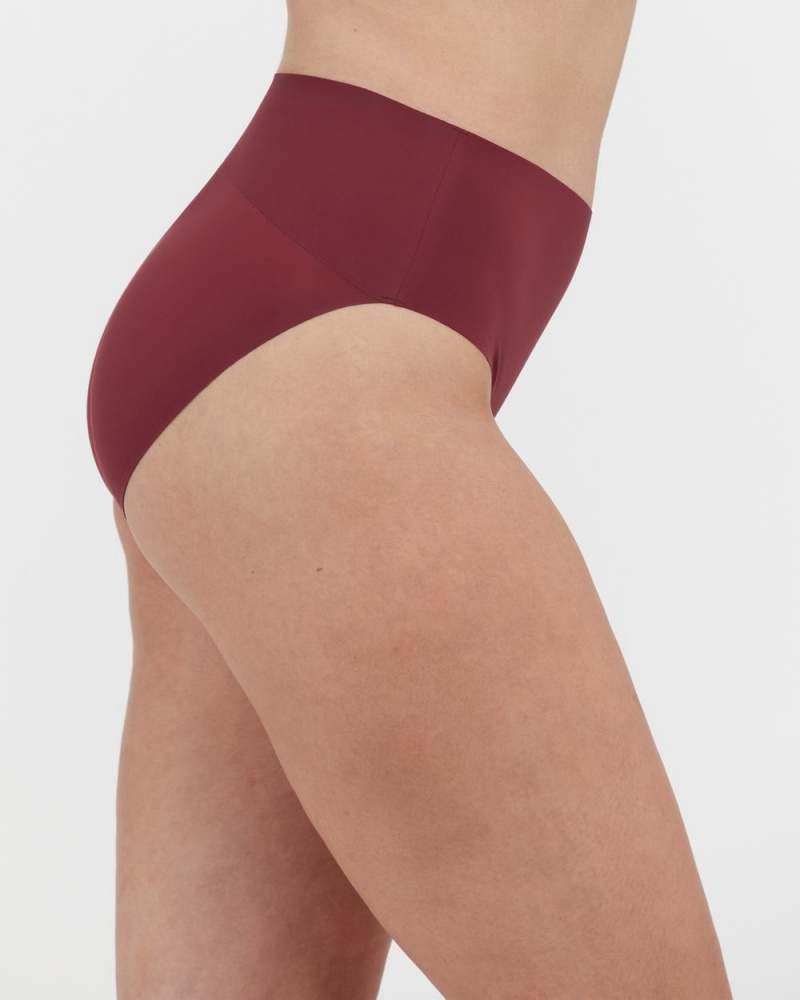 Spanx Undie-tectable® Külot Kadın Bordo | GEZJUS849