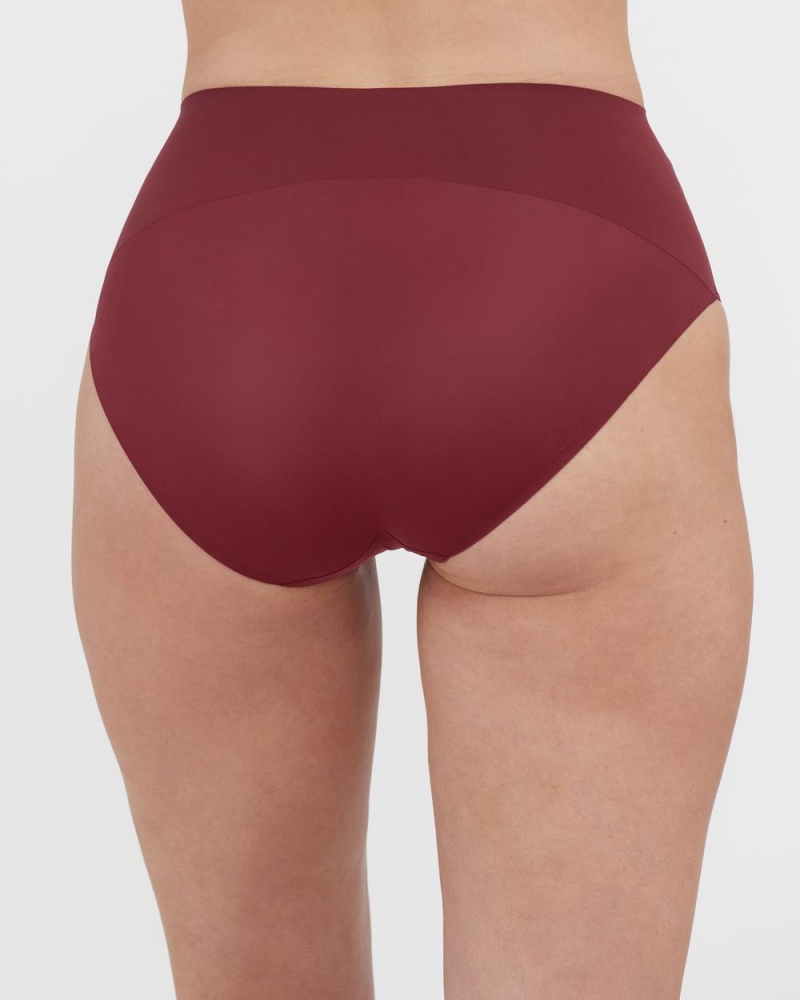 Spanx Undie-tectable® Külot Kadın Bordo | GEZJUS849