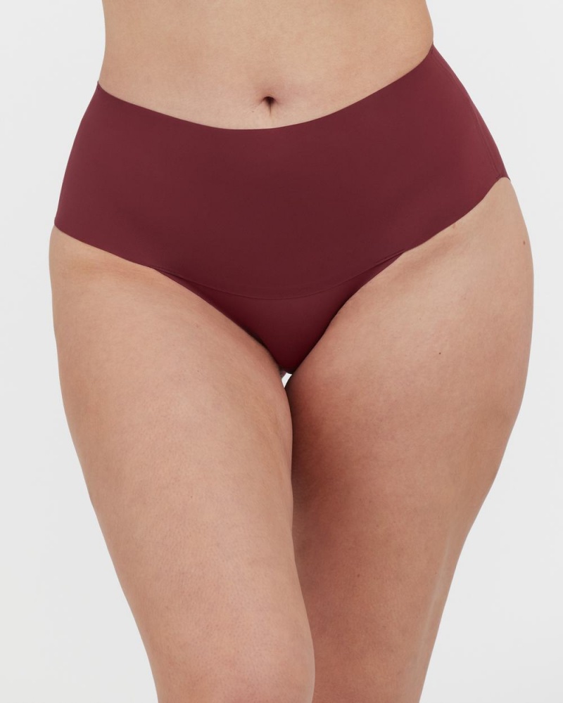 Spanx Undie-tectable® Külot Kadın Bordo | GEZJUS849
